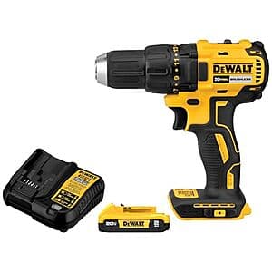 DeWALT 20V MAX Cordless 1/2" Drill Driver w/ XR 2.0Ah Battery & Charger Kit $89.10 + Free S&H