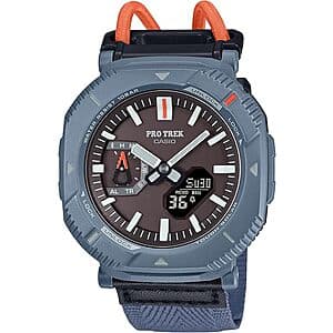 Rugged Casio Pro Trek Tough Solar Digital Smartwatch