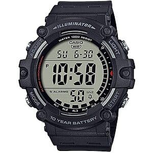 Casio Illuminator AE1500WH Digital Watch - Just $24