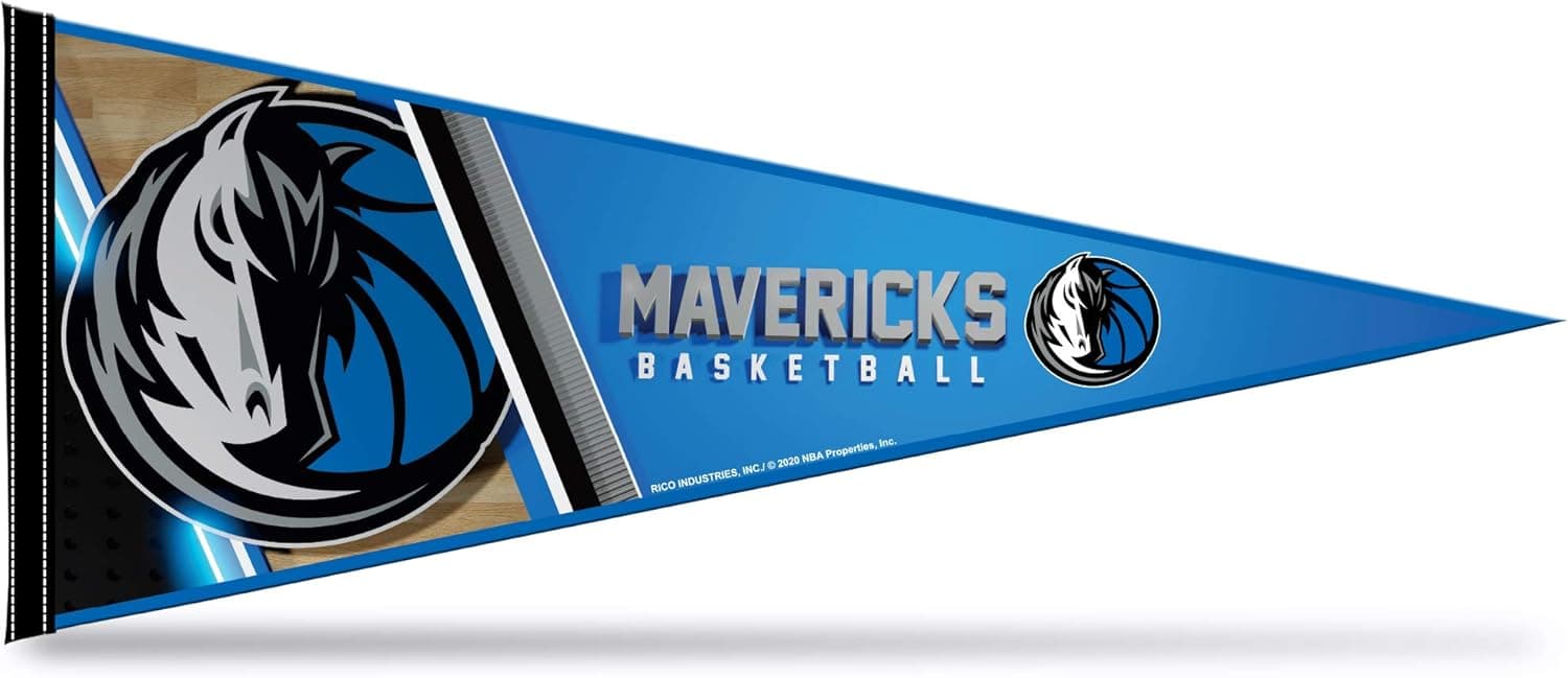 Elevate Your NBA Fandom with Dallas Mavericks Felt Pennant