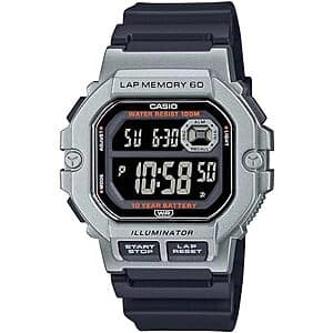 Casio Illuminator Digital Watch - Affordable Timekeeping