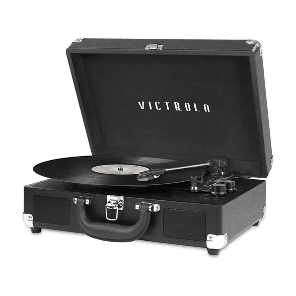 Bluetooth Portable Record Player - Retro Tunes for $20