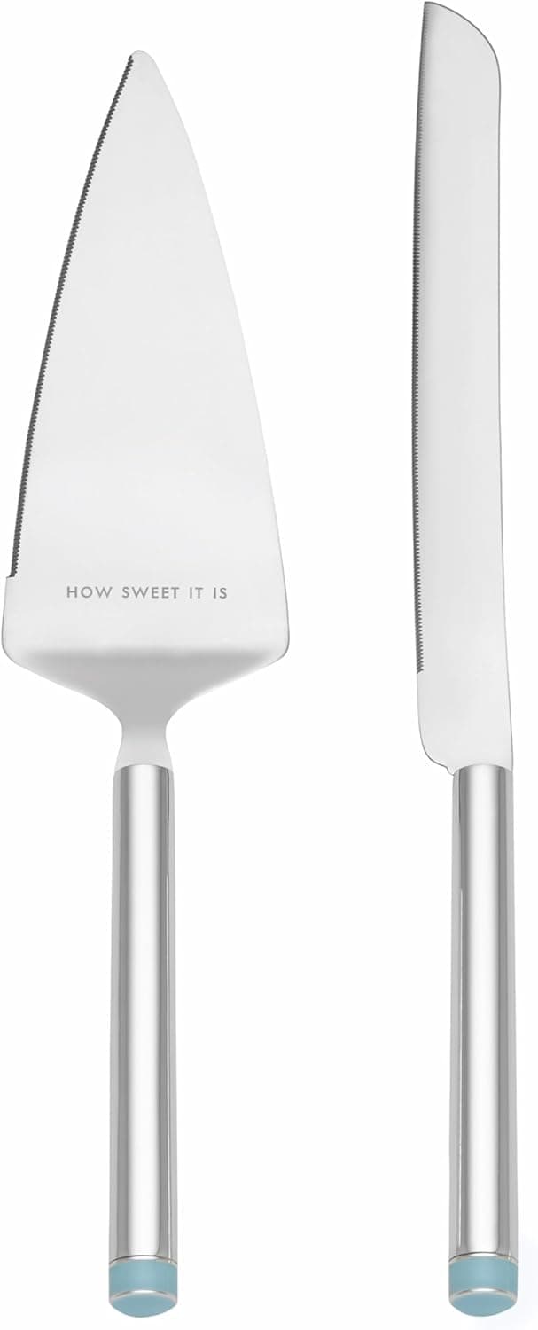 Elegant Dessert Serving Set: Kate Spade Knife & Server