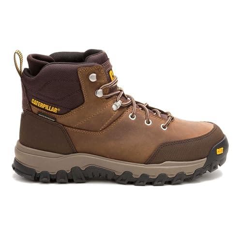 CAT Men's Threshold Rebound Hiker Waterproof Steel Toe Work Boot