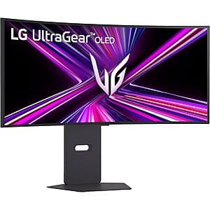 Immersive Gaming with LG UltraGear 34GX900A-B 3440x1440 240Hz OLED Curved Monitor