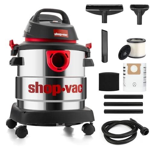 Powerful Cleaning with Shop-Vac 5-Gallon / 4.5-Peak HP Wet/Dry Vacuum