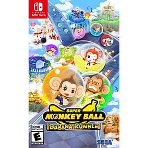 Super Monkey Ball Banana Rumble: Launch Edition (Nintendo Switch) $20