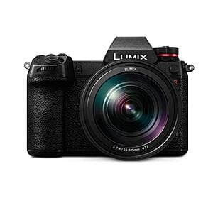 Panasonic LUMIX S1R 47.3MP Full-Frame Mirrorless Camera with 24-105mm Lens