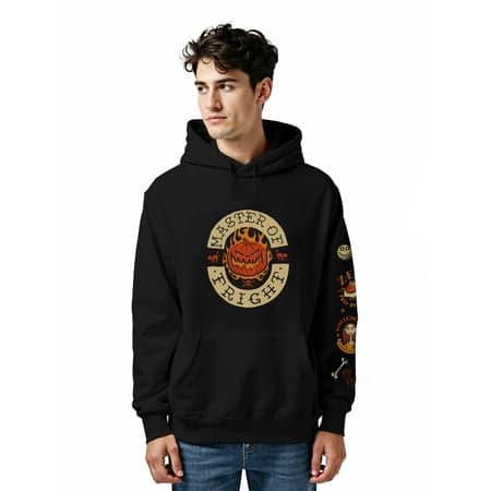 The Nightmare Before Christmas, Men's & Big Men's Graphic Hoodie, Flash Nightmare, Sizes S-3XL