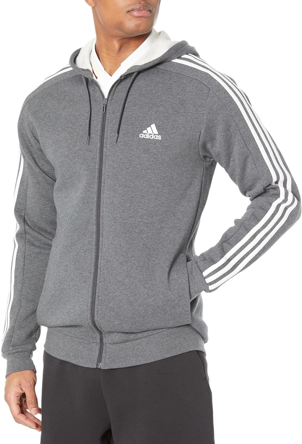 Adidas Men's Essentials Fleece Hoodie - Save Over 70%