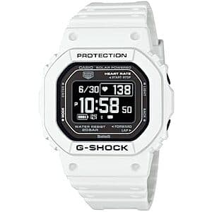 Casio Men's G-Shock Move Multisport Heart Rate 51mm Smart Watch (White) $179.40 + Free Shipping