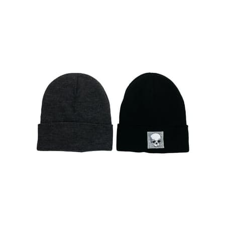 Men's Berkshire Beanie Style Hats, 2- Pack, One Size