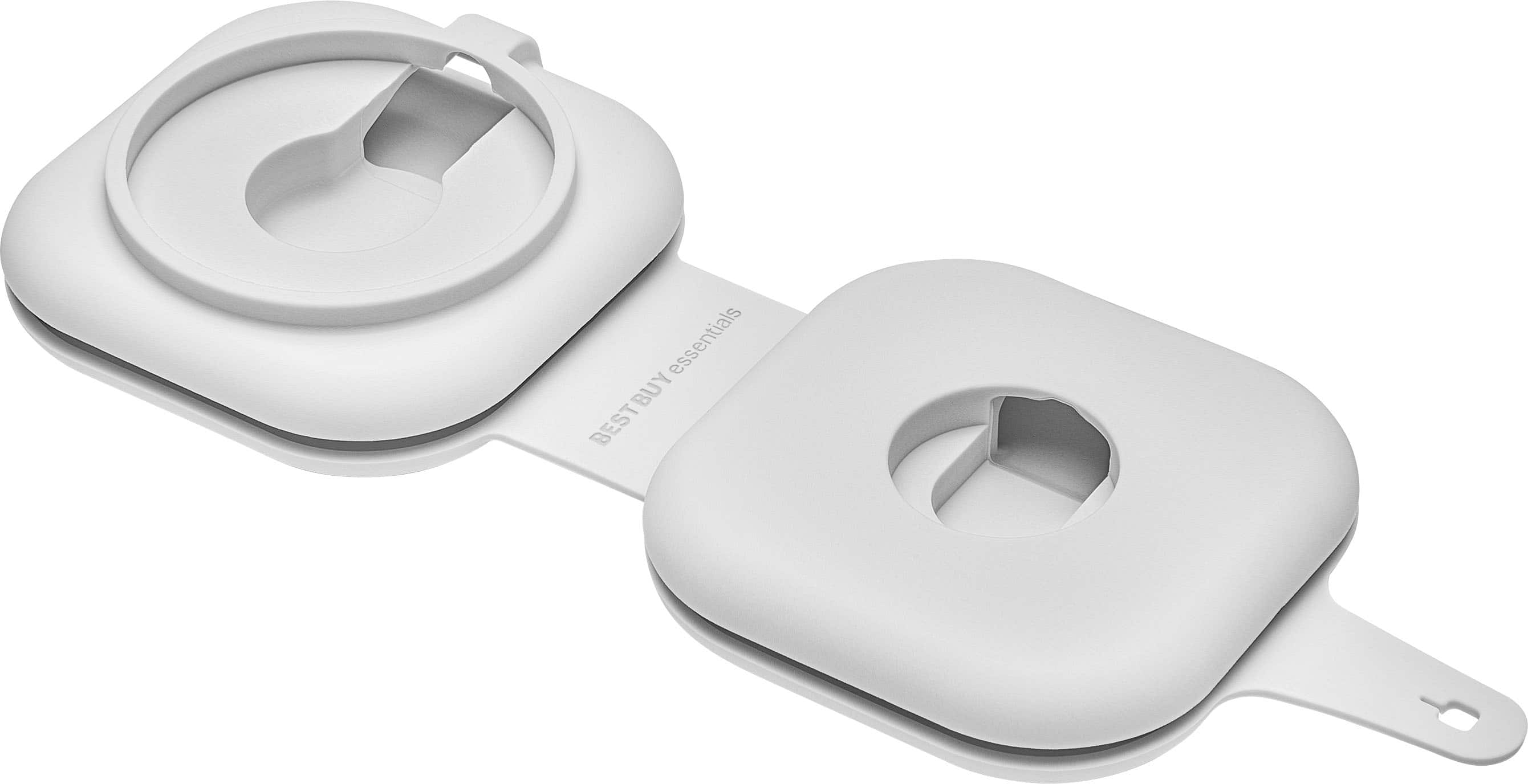 Best Buy essentials™ - Portable Apple MagSafe & Watch Charger Organizer - Gray