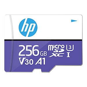 256GB HP microSD Card - $23