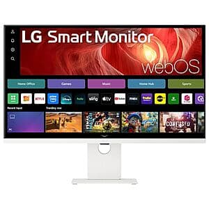 37" LG 4K UHD IPS webOS Smart Monitor w/ USB Type-C PD 65W $380 + Free S&H
