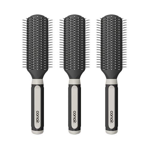 Conair Salon Results Detangling Hairbrush Set (3-Pack)