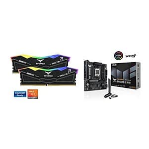 Upgrade Your Gaming Setup: ASUS TUF GAMING B850M-E WIFI Motherboard + 16GB DDR5 RAM Kit