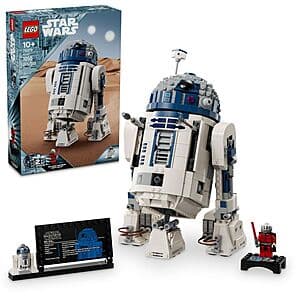 1050-Pc LEGO Star Wars R2-D2 Droid Building Set (75379) $80 + Free S&H