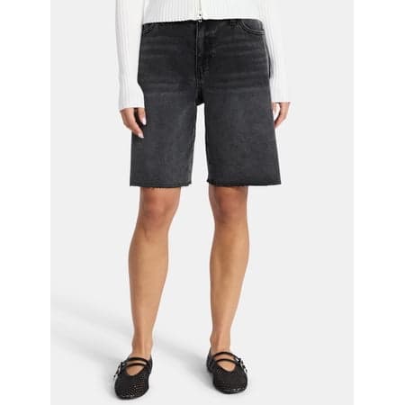Madden NYC Women's Mid Rise Jorts, Sizes XXS-XXL