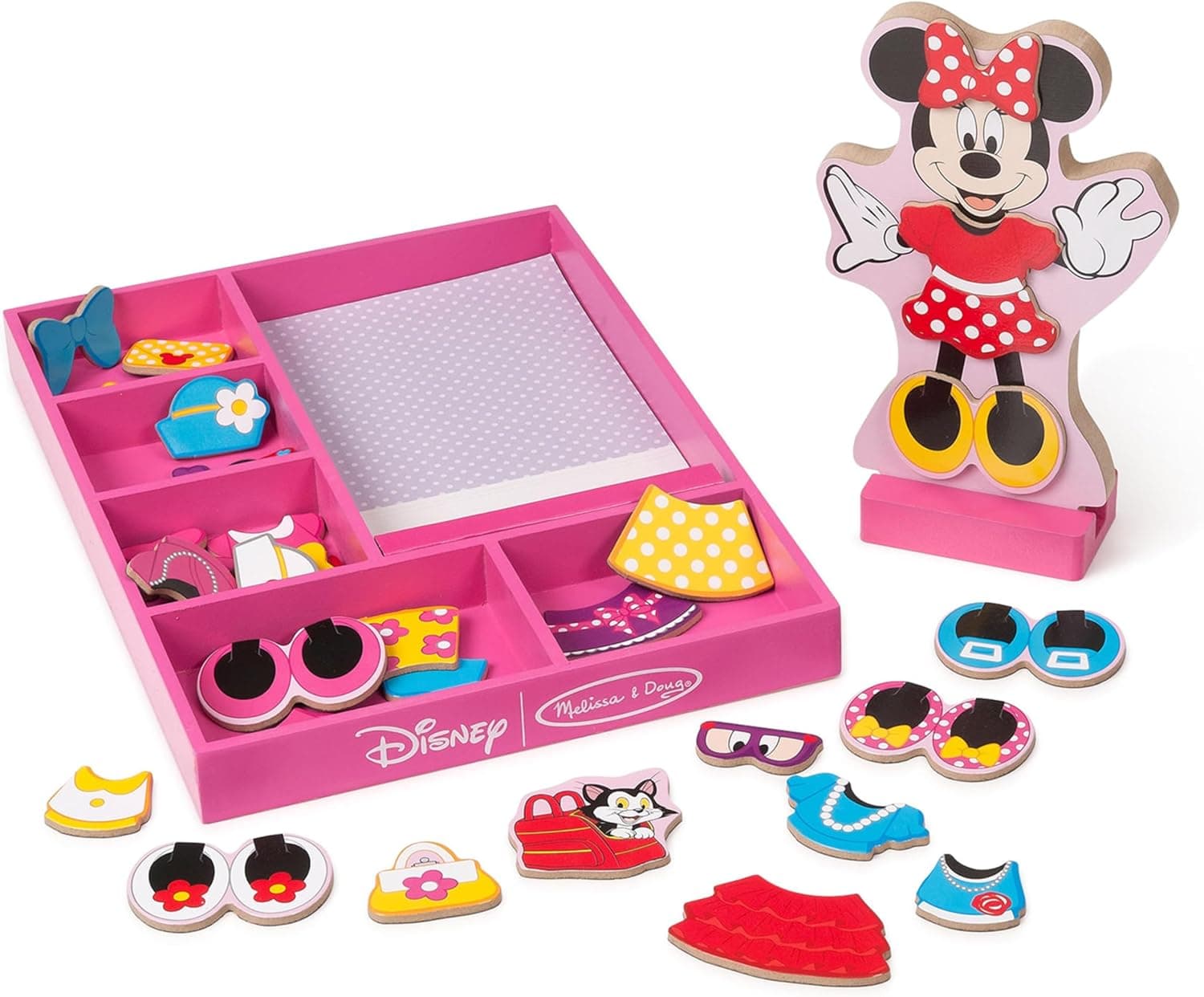 Melissa & Doug Disney Minnie Mouse Magnetic Dress-Up Set