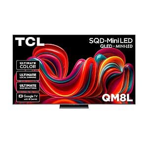 Massive 75" TCL QLED Smart TV at Target