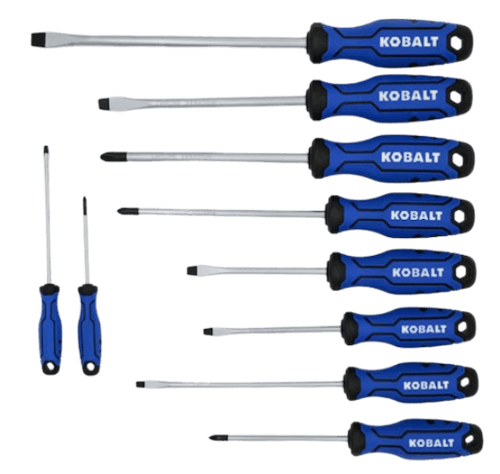 Kobalt 10-Piece Magnetic Screwdriver Set at 40% Off
