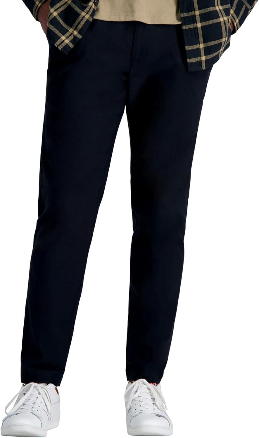 Save 65% on Haggar Mens Life Khaki Slim Fit Stretch Pants