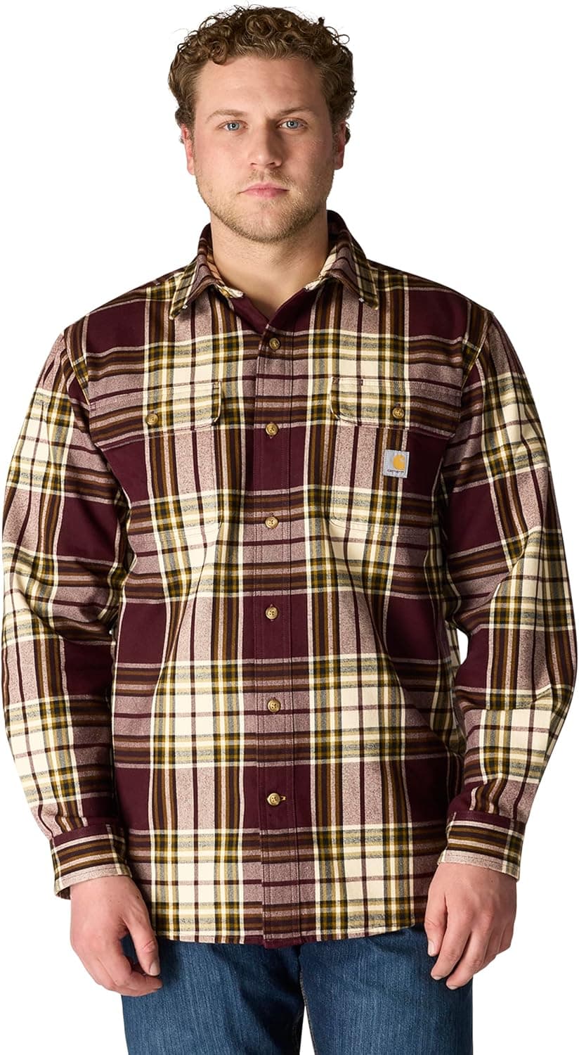 Rugged Carhartt Flannel Shirt at 50% Off