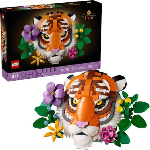 Save 20% on LEGO Art Fauna Collection Tiger Building Set
