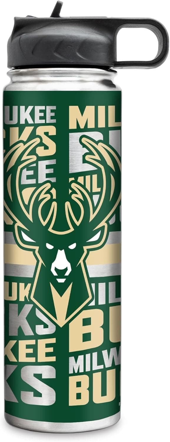 Keep Your Drinks Hot or Cold with the Milwaukee Bucks Tumbler