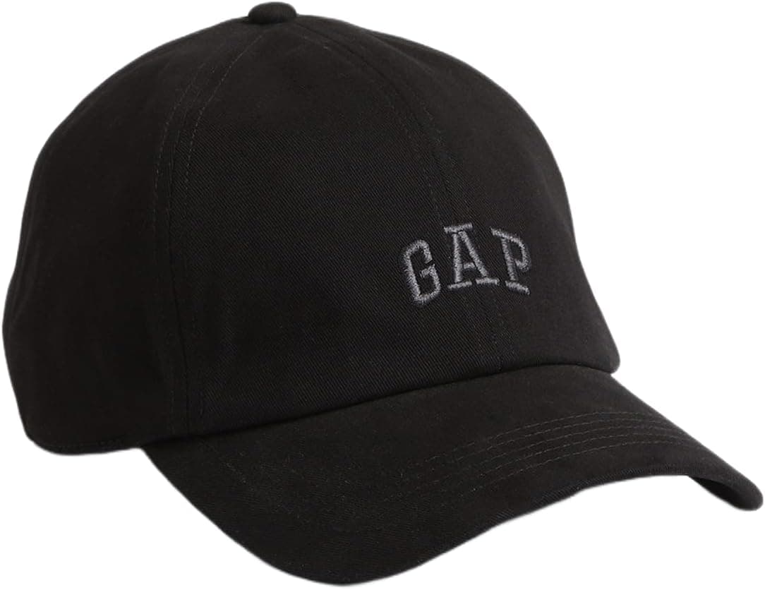 Save Over 50% on GAP Men's Logo Baseball Hat in Black