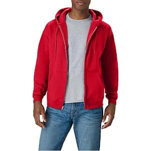 Hanes Ecosmart Full-Zip Fleece Hoodies at Low Prices