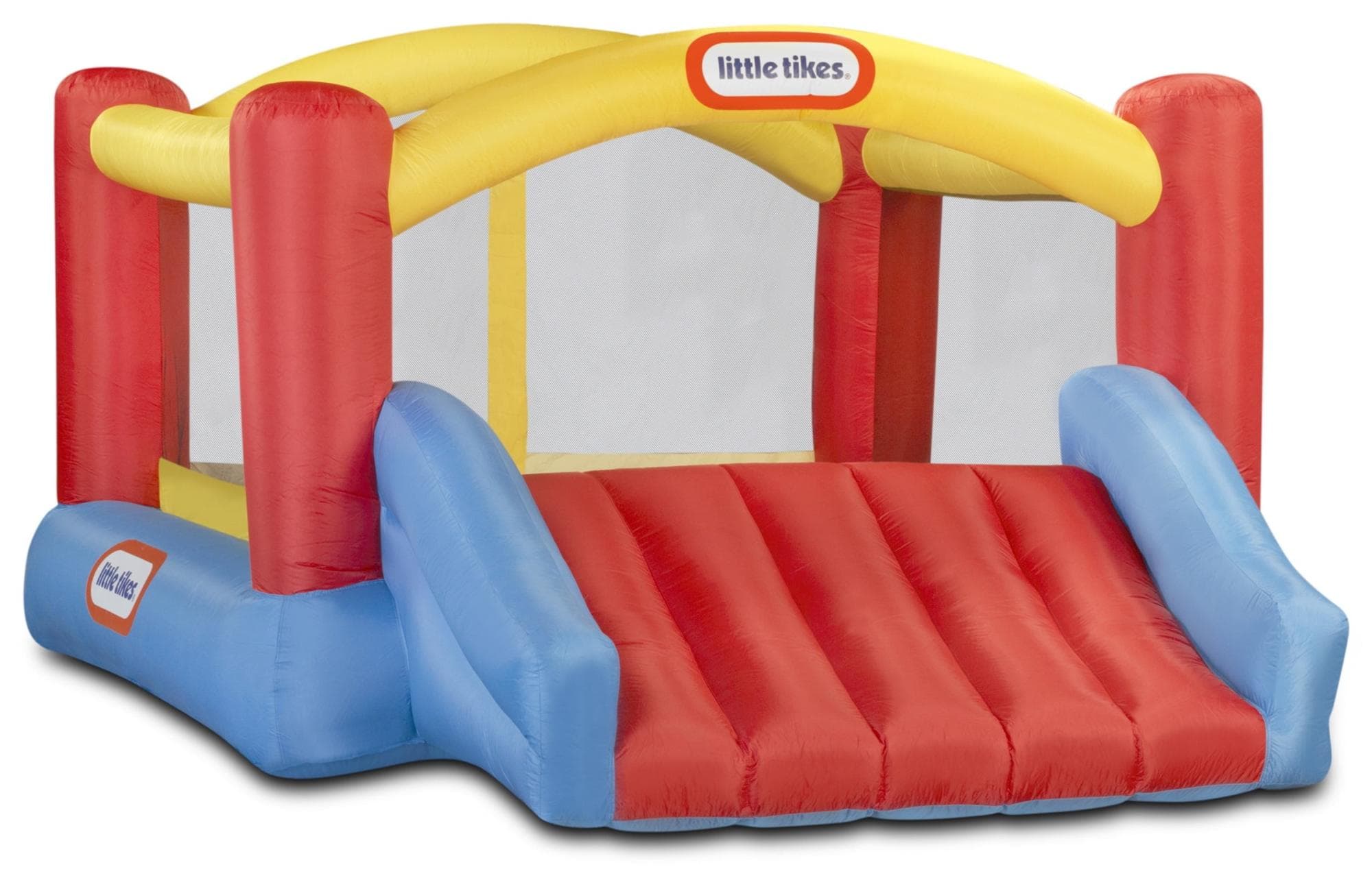 Little Tikes Jump 'n Slide 9'x12' Inflatable Bounce House with Slide and Blower Walmart