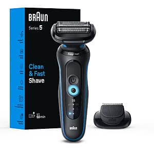 Braun Series 5 Wet & Dry Shaver Razor: $36 + Free Shipping
