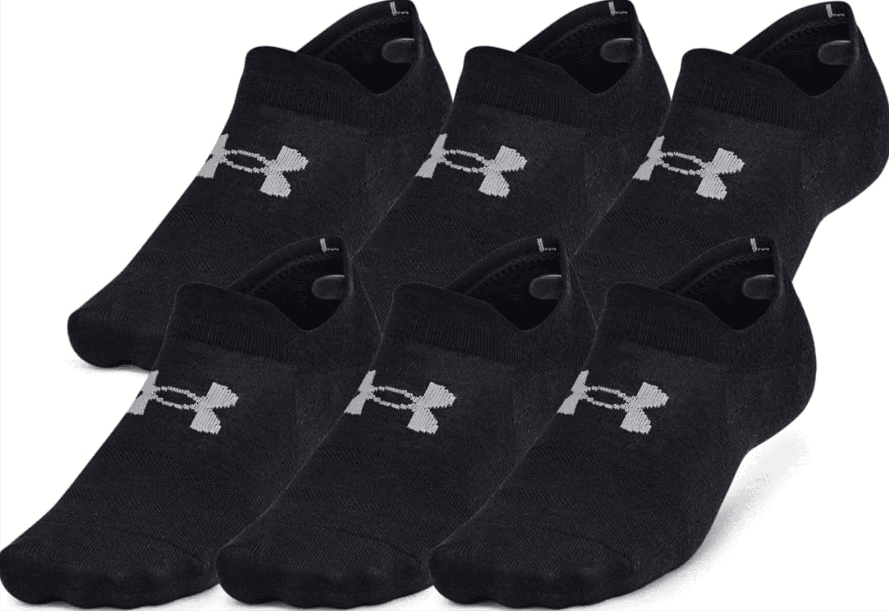 6-Pack Under Armour Unisex Adult Essential Ultra Low Tab Socks Amazon