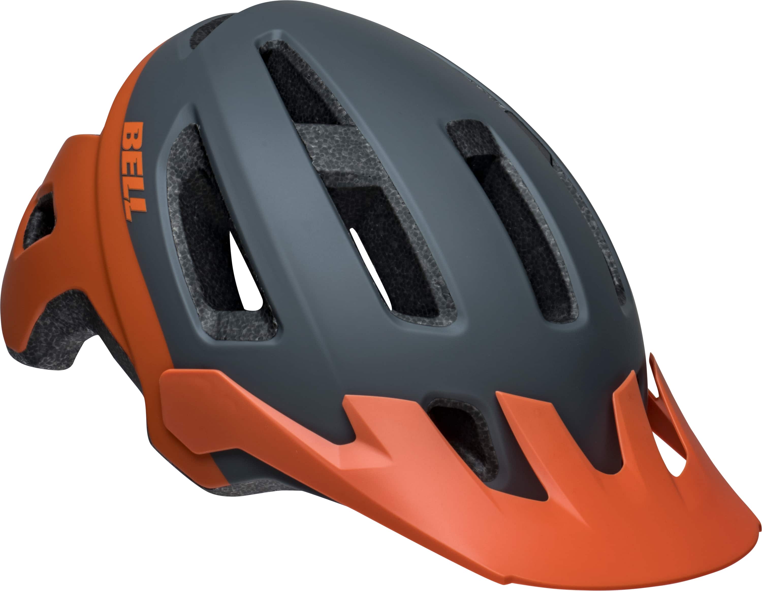 Bell - Soquel Helmet for Bike and Scooter - Youth - BATTLESHIP NARDO/BURNT ORANGE