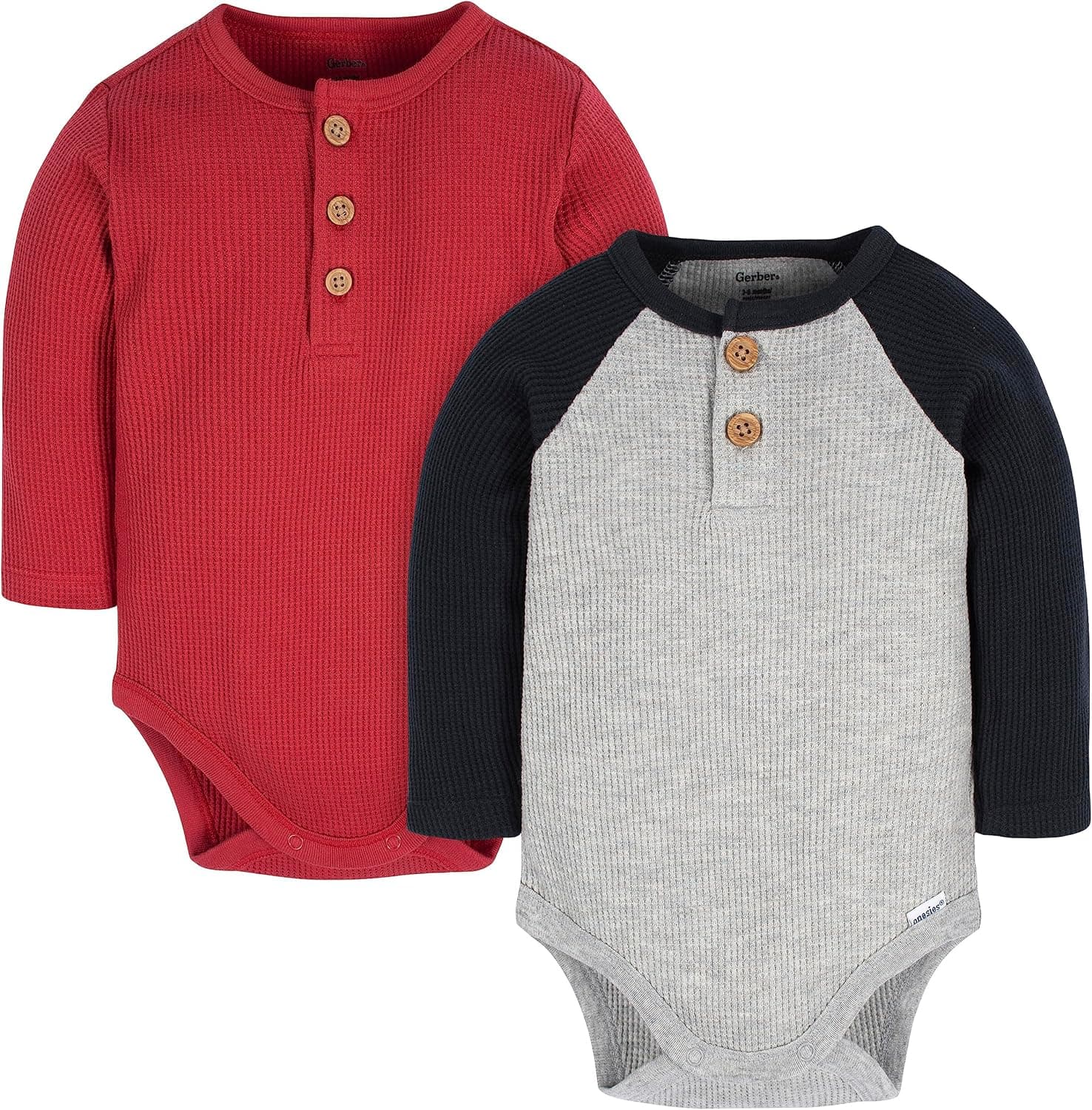Cozy Gerber Baby Onesies: 2-Pack, 53% Off