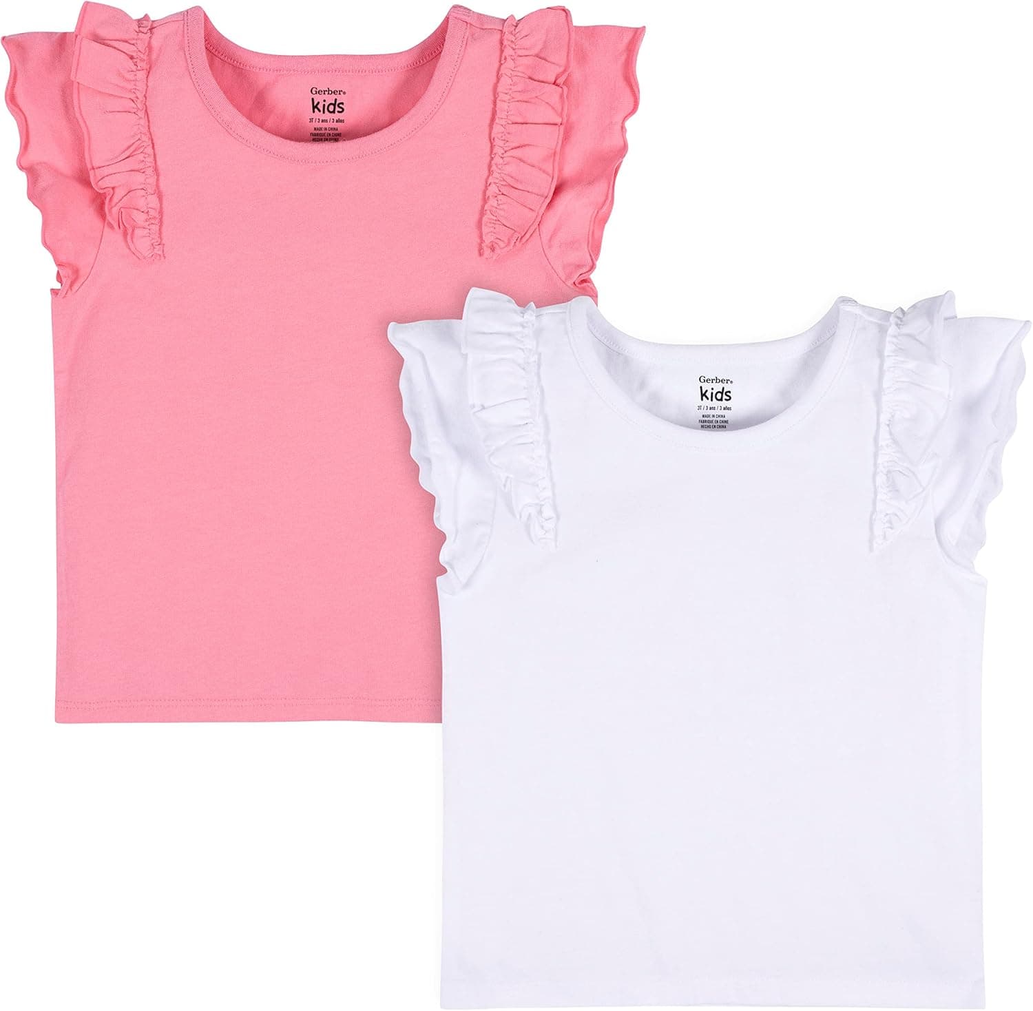Save Over 50% on Gerber Baby Girls' Ruffle Tops