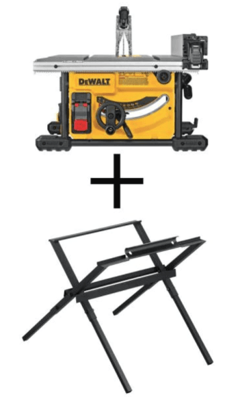 DeWalt 8-1/4" Compact Jobsite Tablesaw with Compact Stand - 36% Off