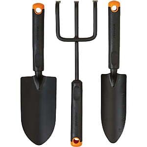 Fiskars 3-Piece Garden Tool Set - Durable & Versatile