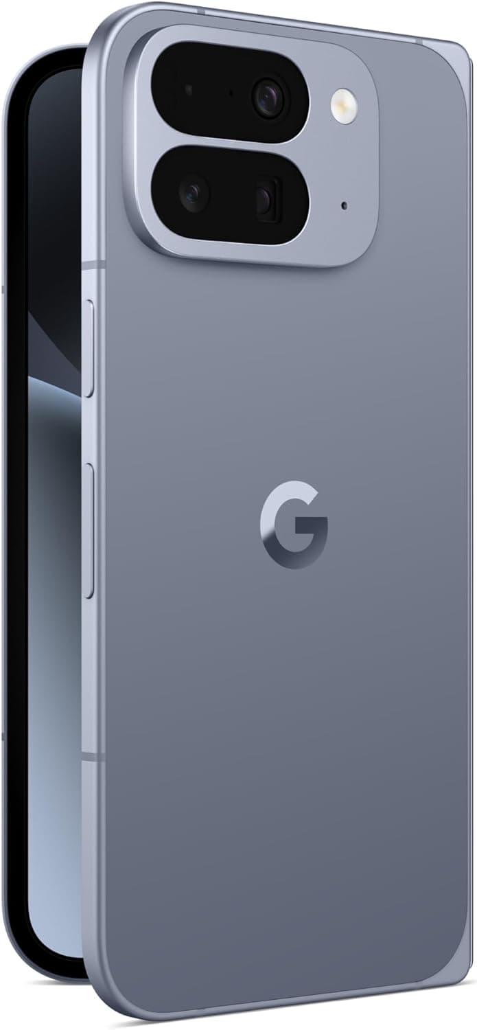 Google Pixel 10 Pro Fold - Unlocked Android Smartphone - Gemini AI Assistant - Advanced Triple Rear Camera System - 24+ Hour Battery - Foldable Display - Moonstone - 512 GB (2025 Model)