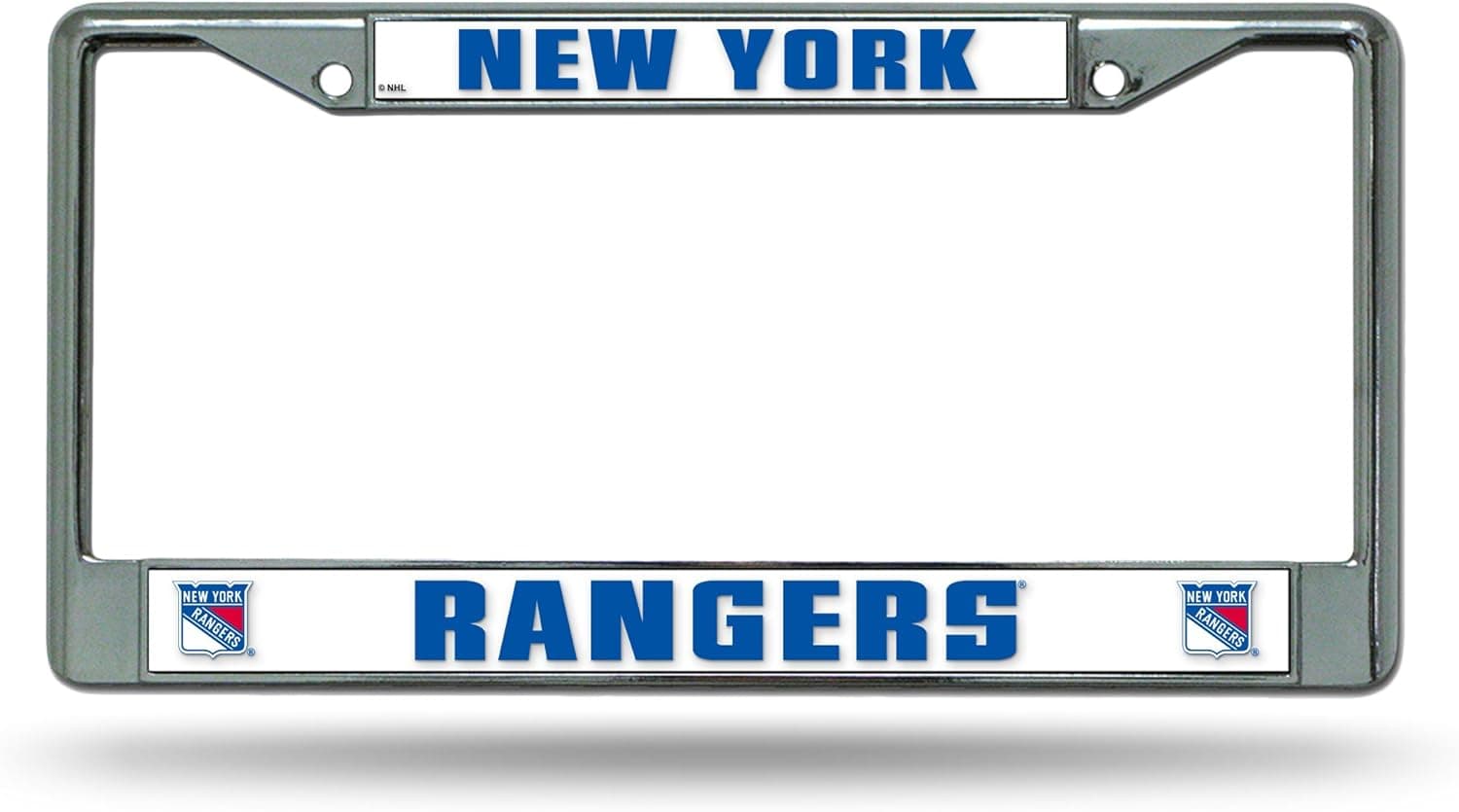 Stylish NHL License Plate Frame for New York Rangers Fans