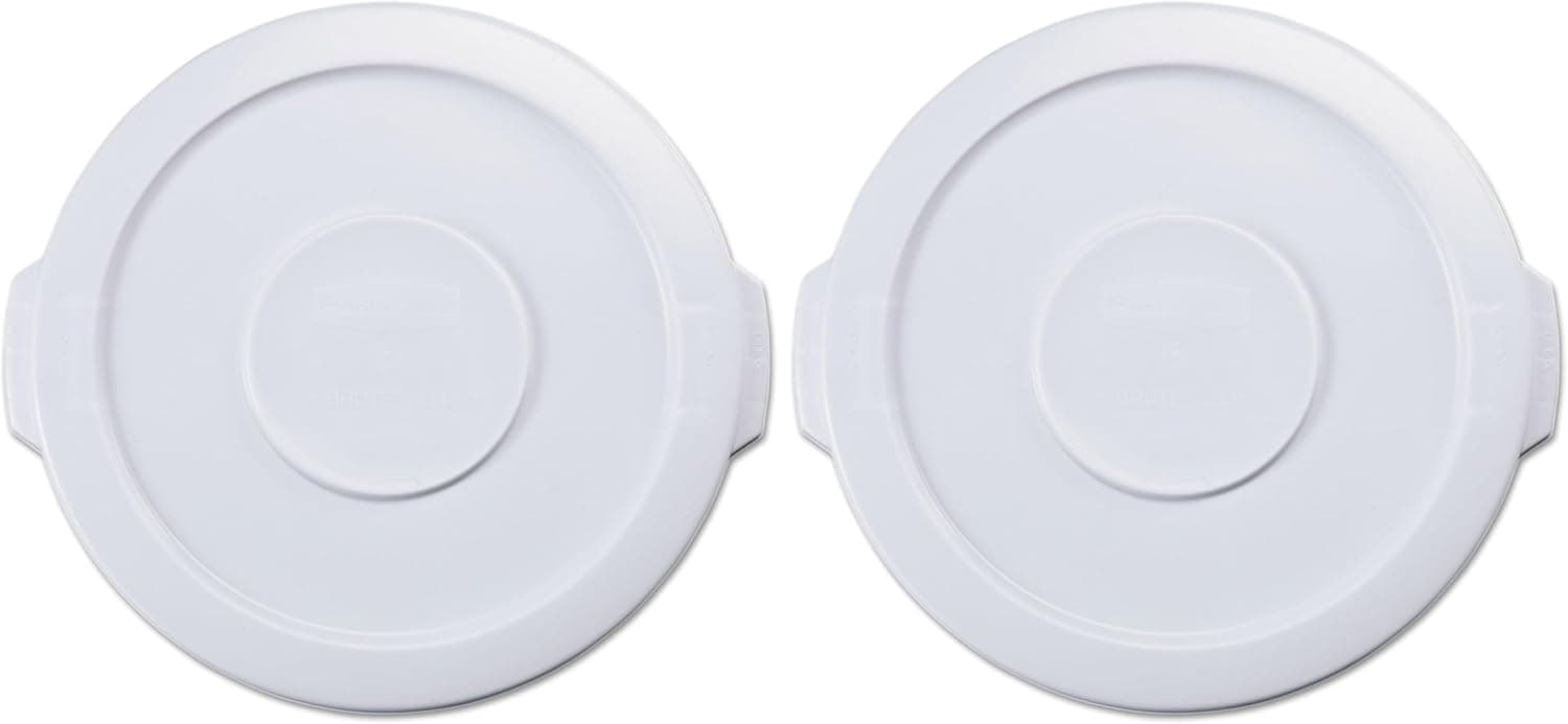 Rubbermaid Trash Can Lids: Durable 10-Gallon Covers, Pack of 2
