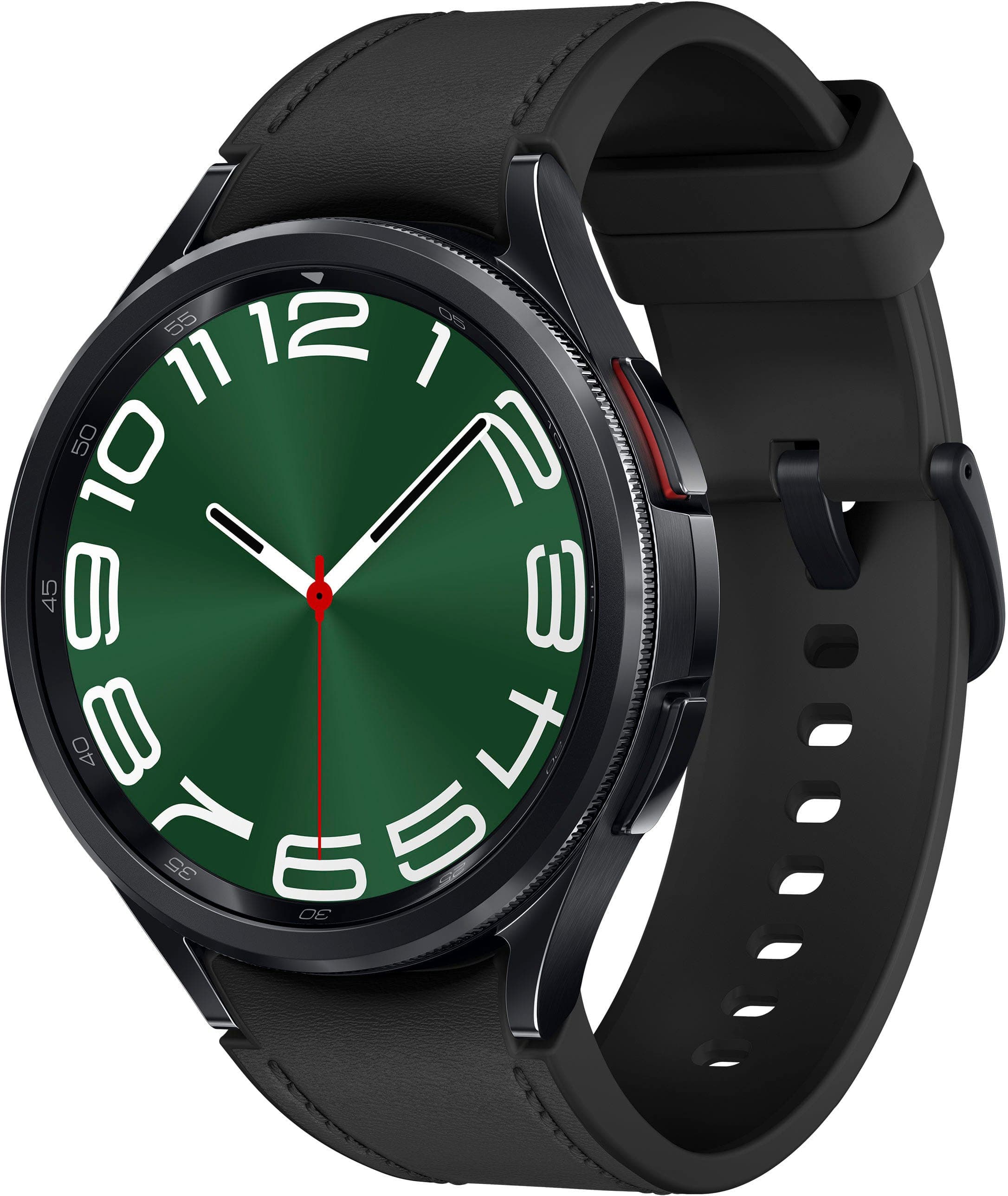 Samsung - Galaxy Watch6 Classic Stainless Steel Smartwatch 47mm BT - Black - (2023)