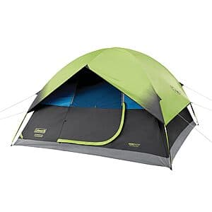 Spacious 6-Person Coleman Tent with PFAS-Free Fabric