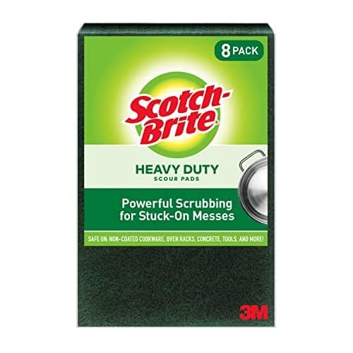 Scotch-Brite Large Heavy Duty Scour Pads (8-Count) - 38% Off