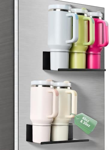 Magnetic Stanley Cup Holder for Your Fridge, 2-Pack