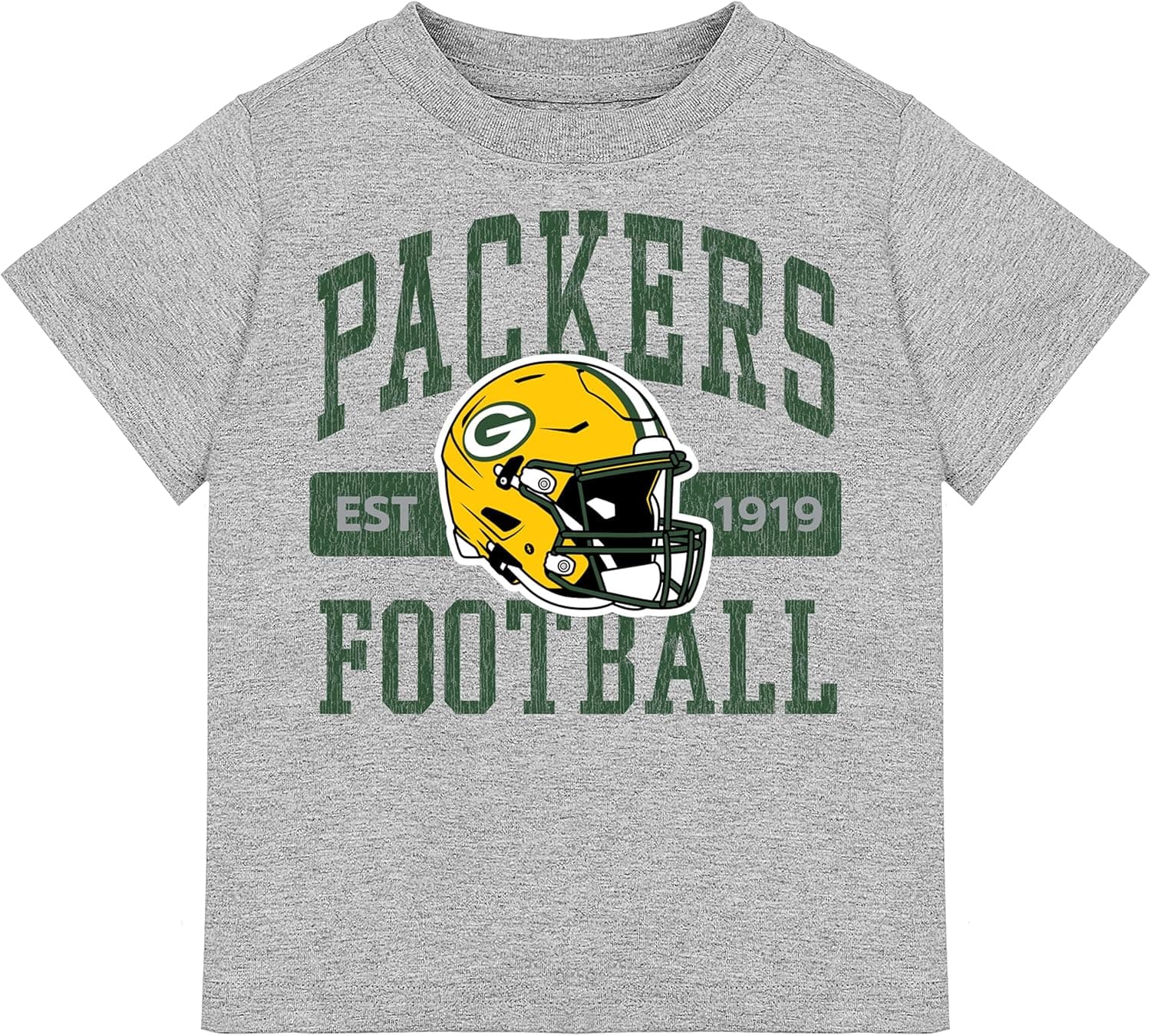 Gerber NFL Baby & Toddler Short Sleeve Tee Shirt, Green Bay Packers, 12 Months
