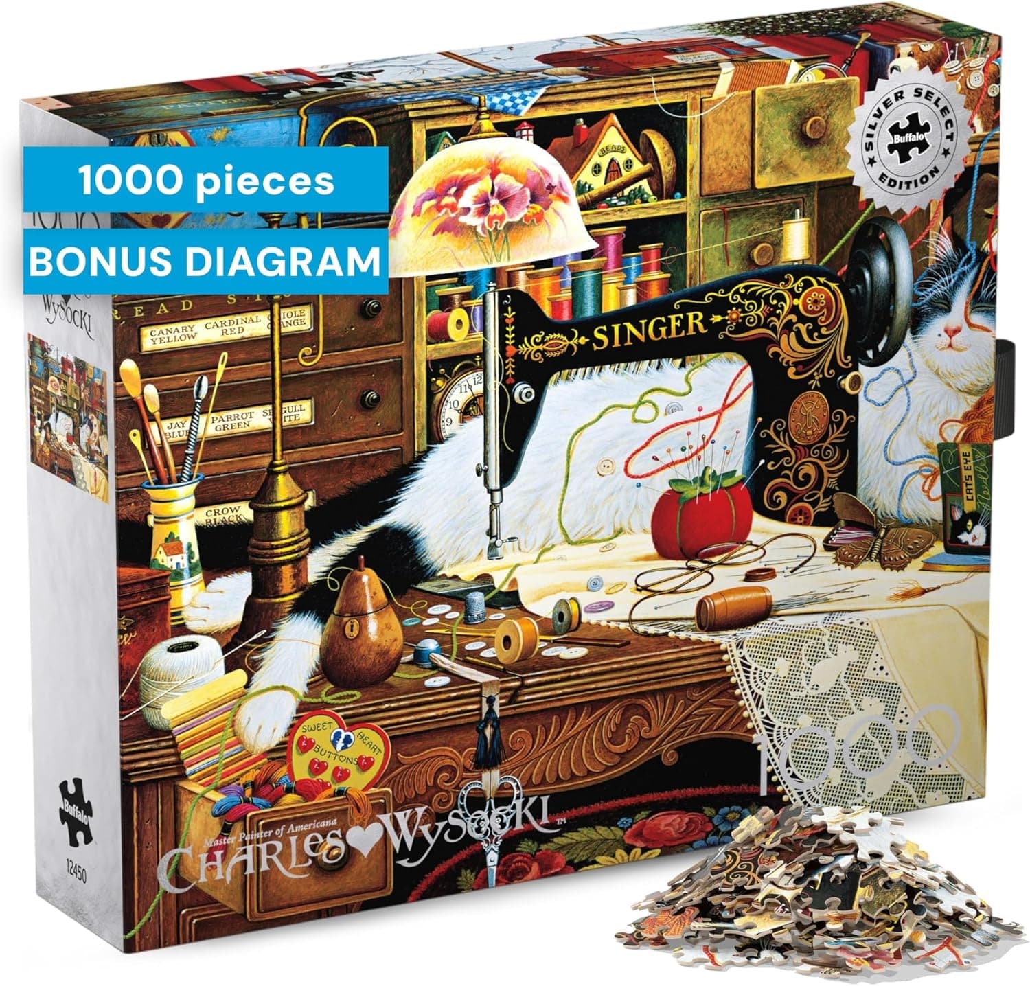Craft a Masterpiece with Buffalo Games' 1000-Piece Puzzle