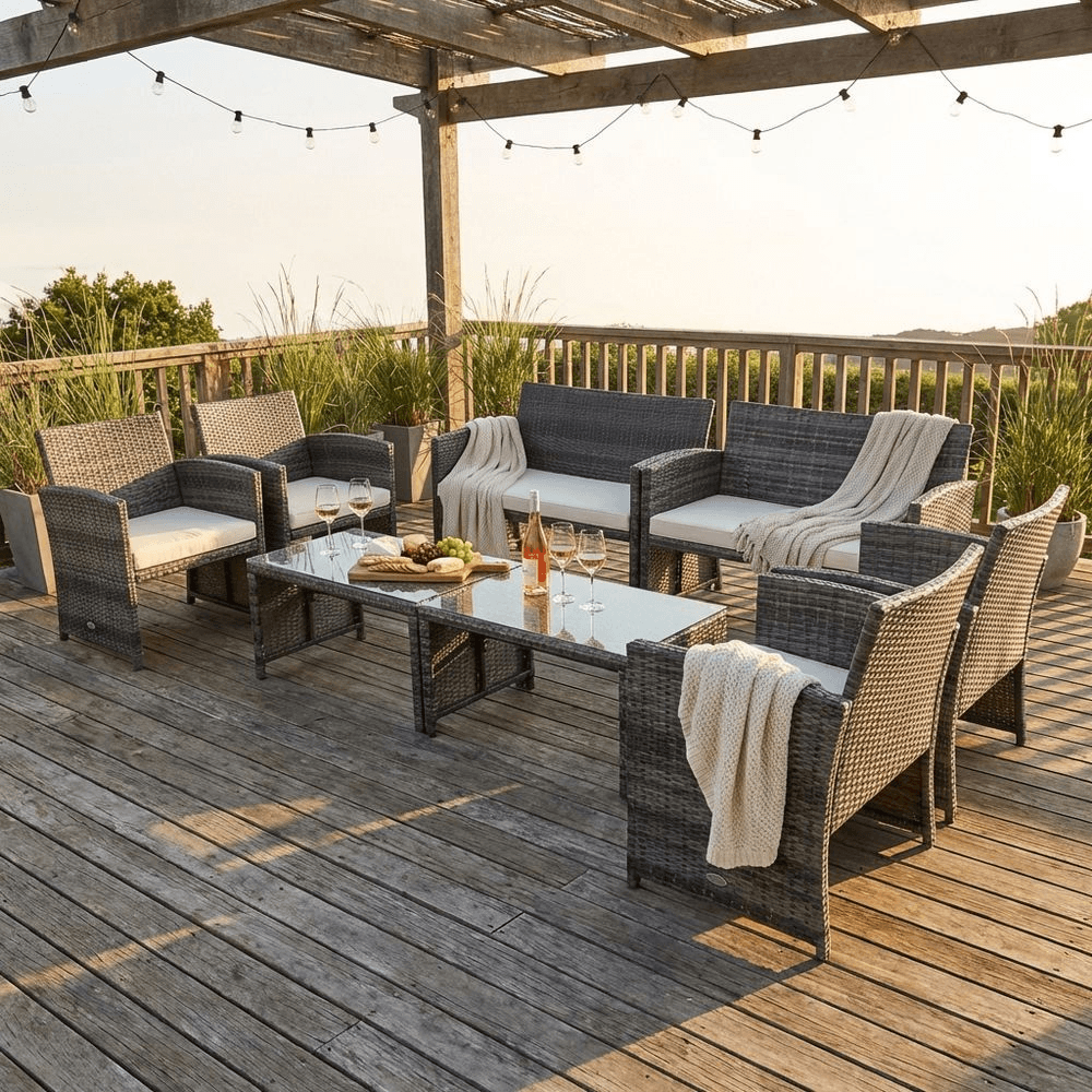 Transform Your Outdoor Oasis with an 8-Piece Patio Set